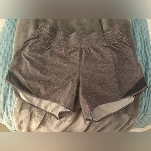 Worn once! Lululemon hotty hots! 4 inch inseam!